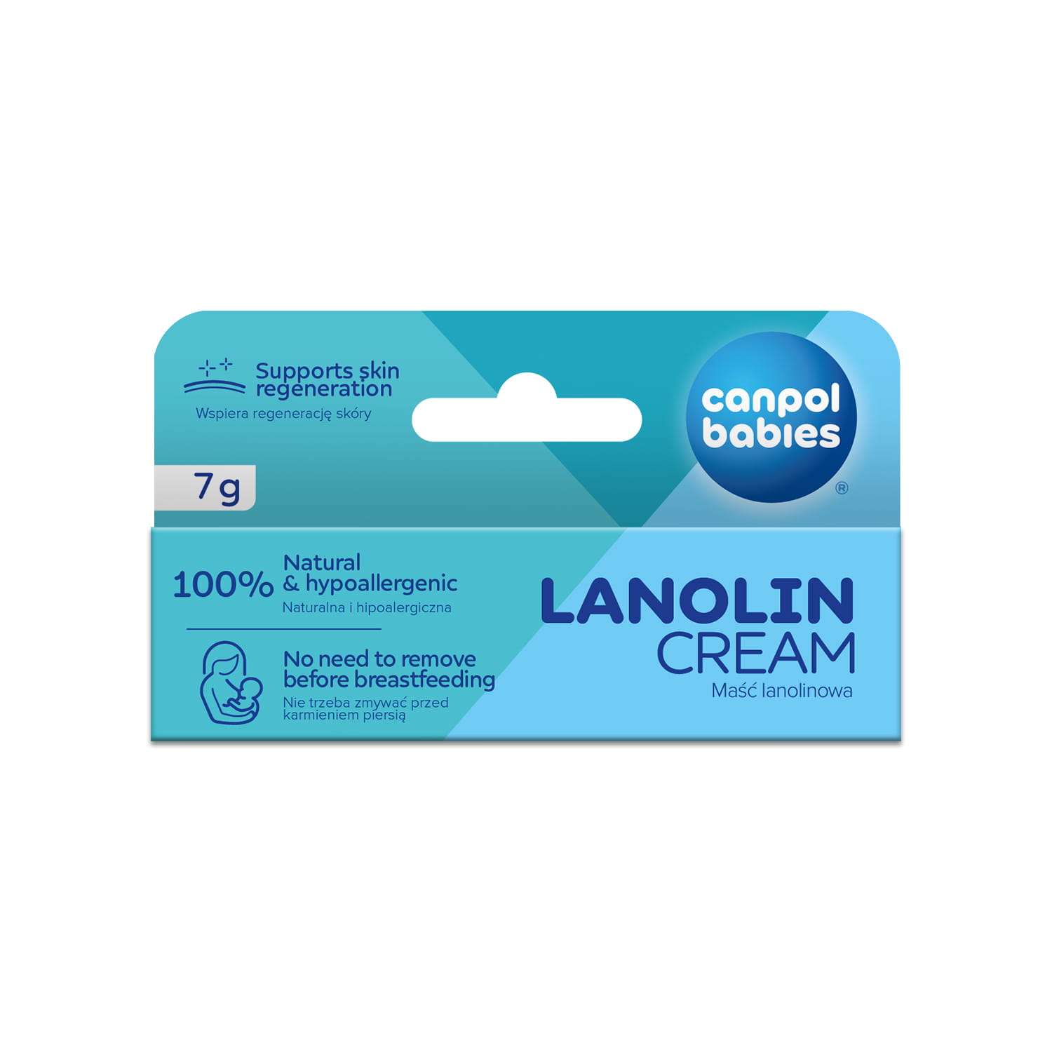 Canpol Lanolin ointment for nipples 7g - Jukki.uk - Baby Shop