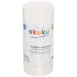 AKUKU Disposable bamboo towels on a roll