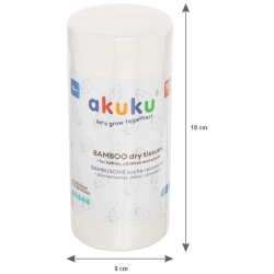 AKUKU Disposable bamboo towels on a roll - Image 6